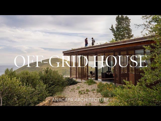 Architect Designs An Off-Grid Super House In The Hills of The Californian Coast (House Tour)