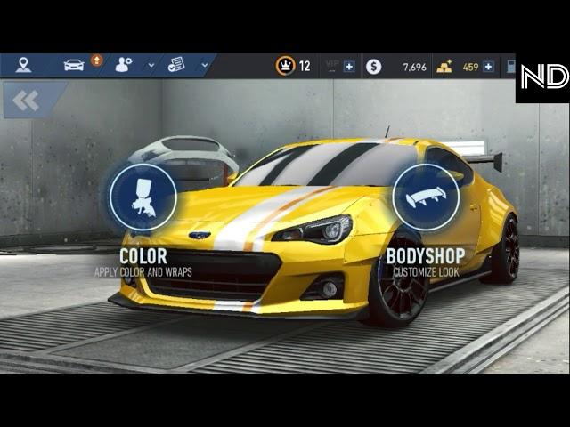 NFSNL SUBARU BRZ customization