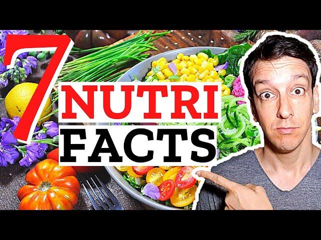 Doctor reveals: 7 Nutrition Facts I wish I knew earlier