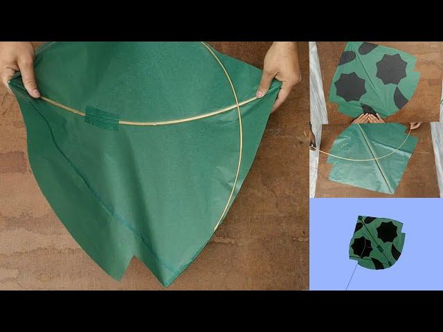 Simple & Perfect Sharla Kite Making (Phadar) - Teto Kite banane ka Tarika- Patangbaazi - GolagappaY