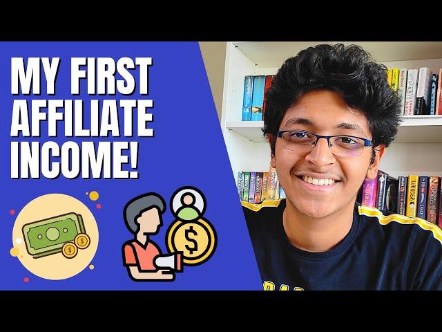 My First Affiliate Income! | How I Started Affiliate Marketing #shorts