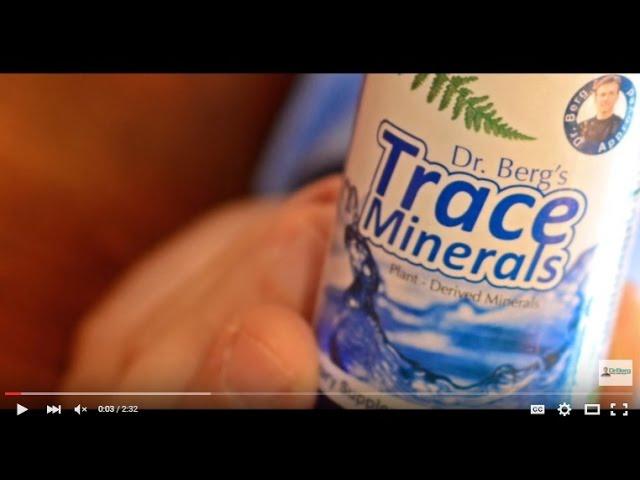 Dr. Berg Trace Minerals: and how to use it