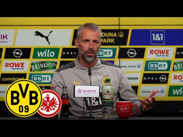 „Wollen gut aus den Startlöchern kommen!“ | PK mit Marco Rose | BVB - Eintracht Frankfurt