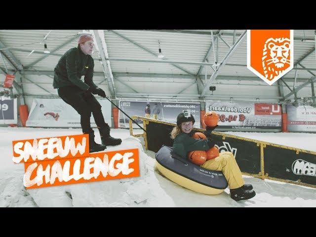 SNEEUWSLIDE WINTERCHALLENGE met FIFALOSOPHY FCROELIE BASSISTENT en MASCHA