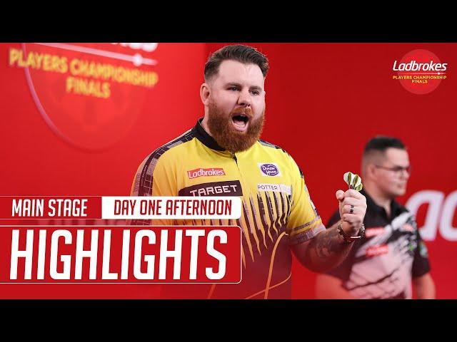 BIG NAMES BEATEN! | Day One Main Stage Afternoon Highlights | 2024 Players Championship Finals