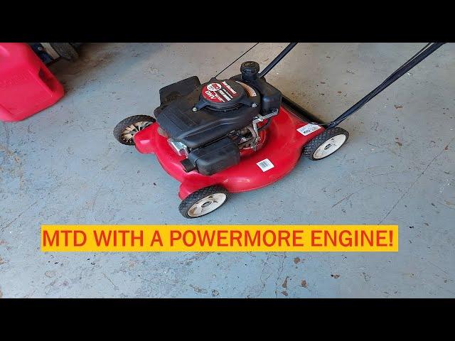 MTD Yard Machines With A Powermore Engine | Saved From The Heap!