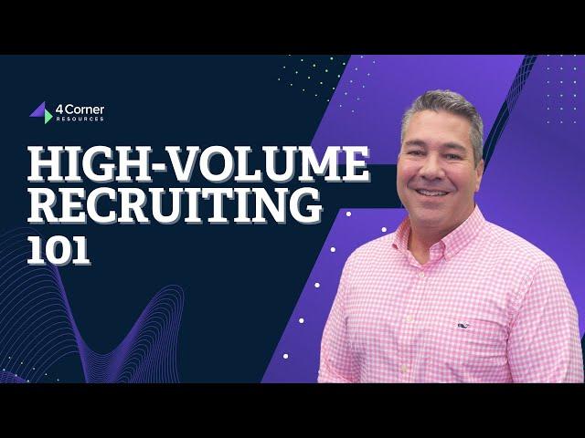 High-Volume Recruiting Strategies: Secrets to Hiring at Scale