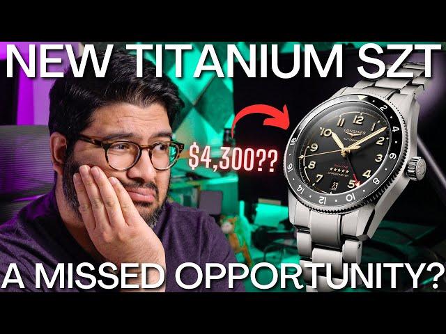 In Depth Look At The New Titanium Longines Spirit Zulu Time: Awesome But It’s Got Two Big Problems