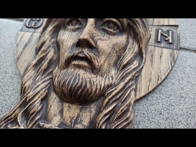 Барельеф "Лик Иисуса"