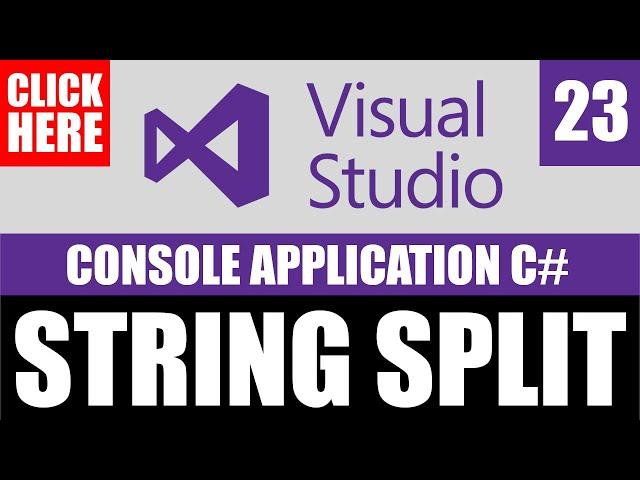 How to use String Split in C#?, C# String Split, String Split C#