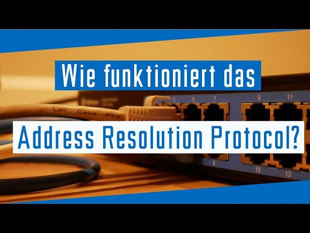 Address Resolution Protocol  - ARP Erklärung | #Netzwerktechnik #arp