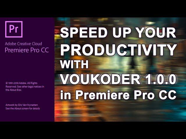 Speed Up Premiere Pro 4K60fps Export in HEVC H265 H264 with Voukoder - Intel i7 6950x GTX1070