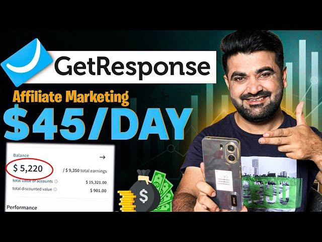 Get Response Affiliate Program To Earn $150/Product Commission Without Investment