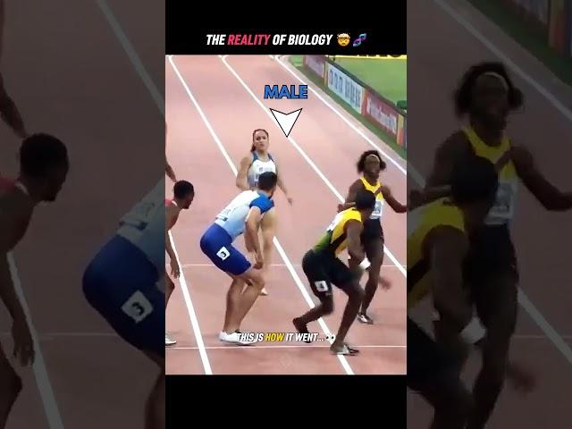 Male vs Female  | #athlete #biology #speed