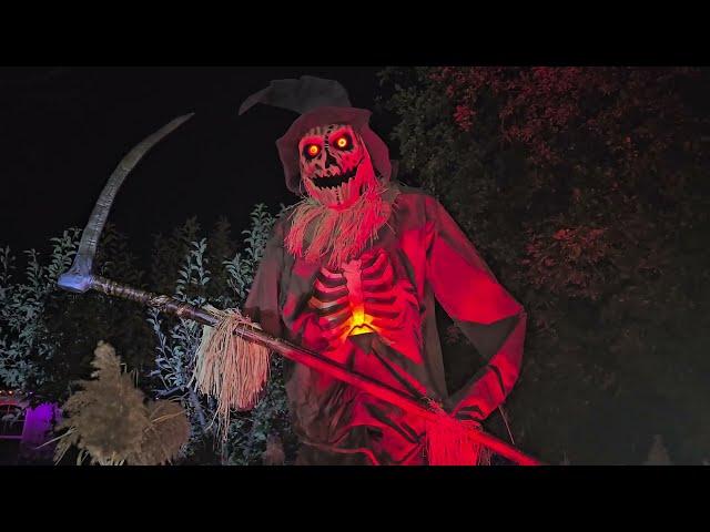 Amazing Halloween Yard Haunt Walkthrough!