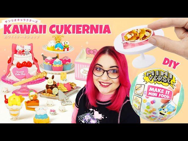 Buduję MINI KAWAII CUKIERNIE  JEDZENIE DIY Miniverse Make It Mini Food