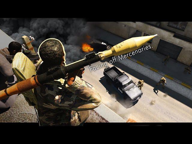 We ran the sketchiest uprising during a proxy war || Multiplayer Arma Co-op