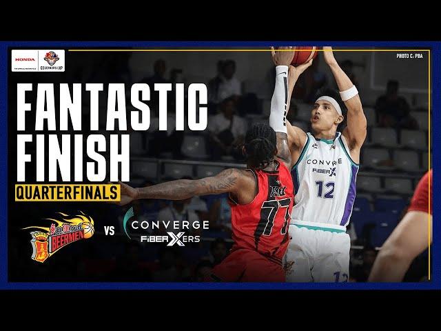 CONVERGE’s DRAMATIC FINISH vs SAN MIGUEL in GAME 3 QF | PBA SEASON 49 GOVERNORS' CUP | SEPT 30, 2024