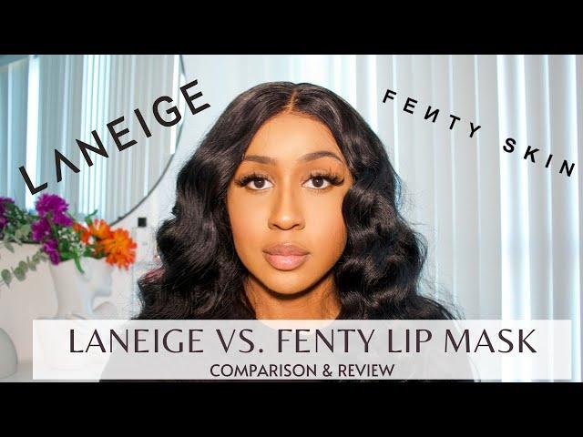 LANEIGE VS. FENTY LIP MASK || WHICH IS BETTER?? || HONEST COMPARISON & REVIEW! WATCH BEFORE BUYING!