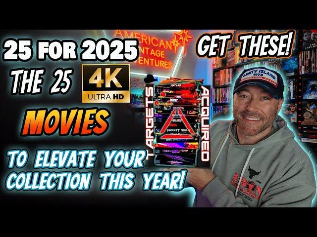 Top 25 4K UHD Blu-Ray Movies That Will Elevate Your Collection in 2025!