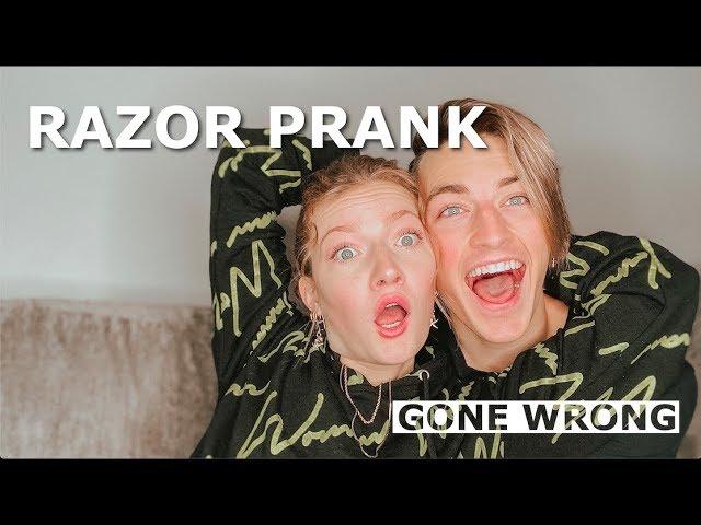 PRANK: SHAVING FIANCE'S HAIR GONE WRONG  | Elyssa Joy