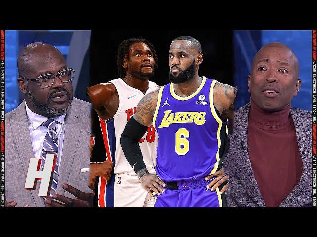 Inside the NBA Reacts to LeBron James & Isaiah Stewart Altercation - November 23, 2021