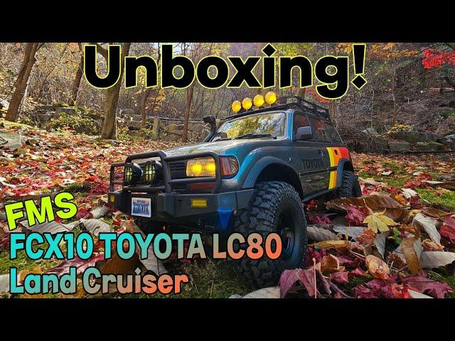 [RC CAR 알씨카]_FMS 1/10 FCX10 LC80 Toyota Land Cruiser RS Unboxing!( 도요타 랜드크루저 LC80 언박싱!)