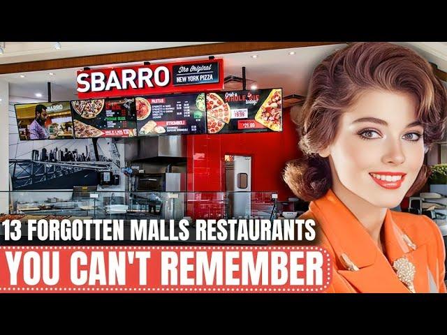 13 Forgotten Mall Restaurants You Can't Remember