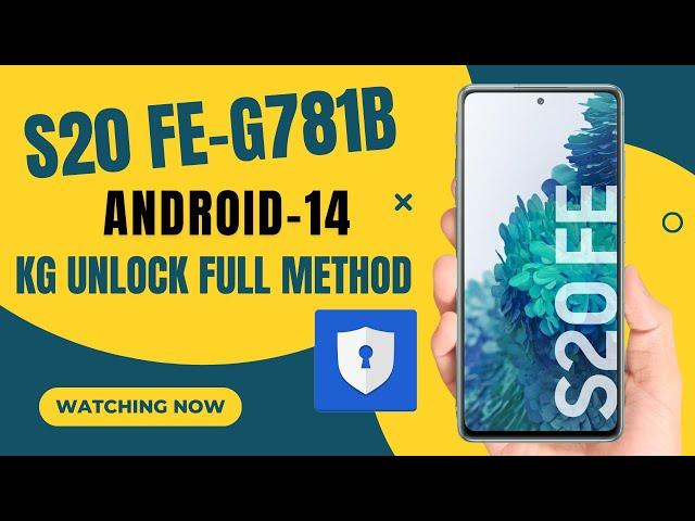 Free Samsung S20 FE G781B U10 KG Unlock With MdmFixTool /How To Unlock KG Knox Mdm Android-14 2024