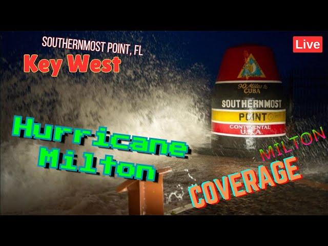 Hurricane Milton Coverage - Key West Cam, Southernmost Point Buoy