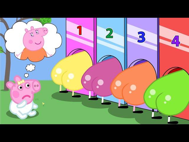 Evie Pig Will Be Choose The Right Mummy Pig ??? | Peppa Pig Funny Animation