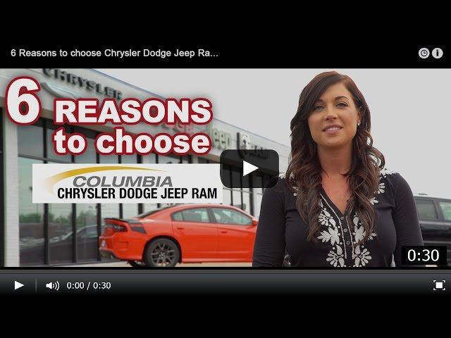 Choose Columbia Chrysler Dodge Jeep Ram Fiat in Tennessee for new and used vehicles