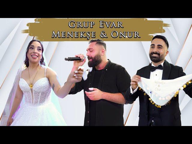 Menekşe & Onur - Grup EVAR feat. Erso STEINER - Pazarcik Dügünü - Oristal / cemvebiz production®