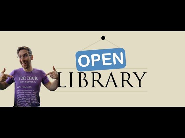 Using the Internet Archive's Open Library APIs (Live Demos)