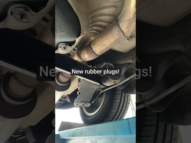 Skoda Octavia RS mk - New rubber plugs #automobile #mechanic #repair