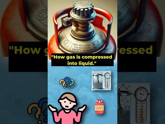 "How Gas Turns Into Liquid? The Science Behind Compression!" #science #chemistry #physics #gas