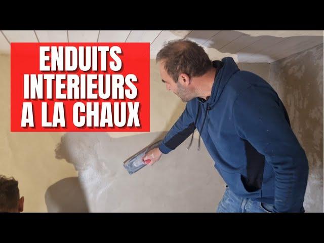 ENDUITS INTERIEURS A LA CHAUX La construction écologique et naturelle (partie 1)