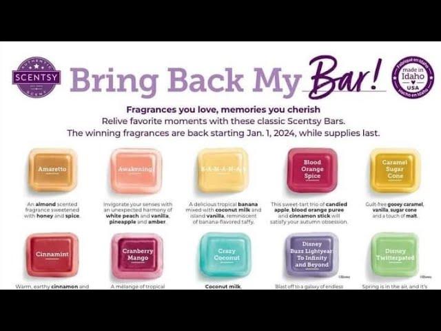 "Unboxing" the Bring Back My Bar Winners Part 1 #YourScentedLife #Scentsy #Unboxing