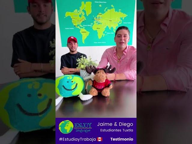 Jaime y Diego - Testimonio Enjoy Languages Tuxtla