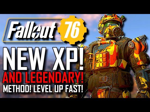 Fallout 76 | NEW XP & LEGENDARY! Method! | GET 3 STAR LEGENDARY! | Level Up FAST! | EASY XP FARM!