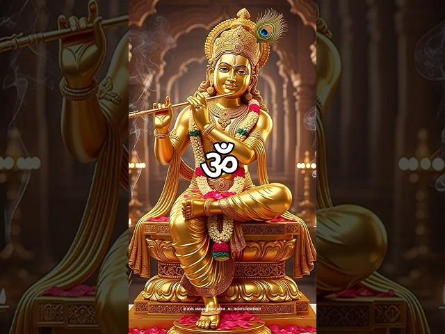 Powerful Krishna Mantra- ️  KRISHNAYA VASUDEVAYA #krishna #chanting #meditation #music