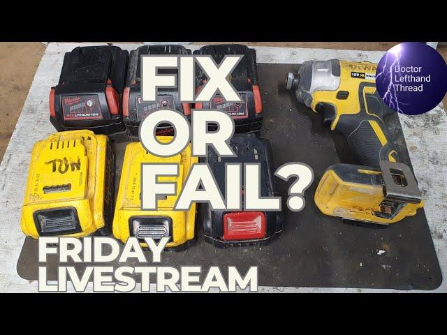 Fix or Fail Friday Live with Doctor Lefthandthread