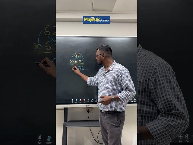 Multiply in Seconds! Fast Math Trick  | Majestic Academy