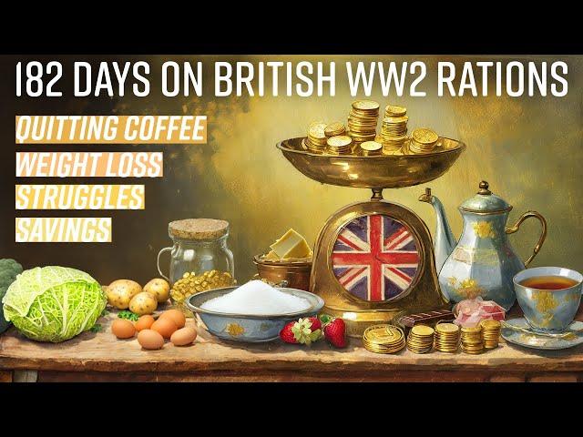 One Year Ration Challenge: Halfway Point! How's it going so far? WW2 | Frugal Living