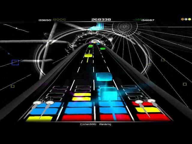 Audiosurf: たけchan - Wandering (Double Vision Elite)