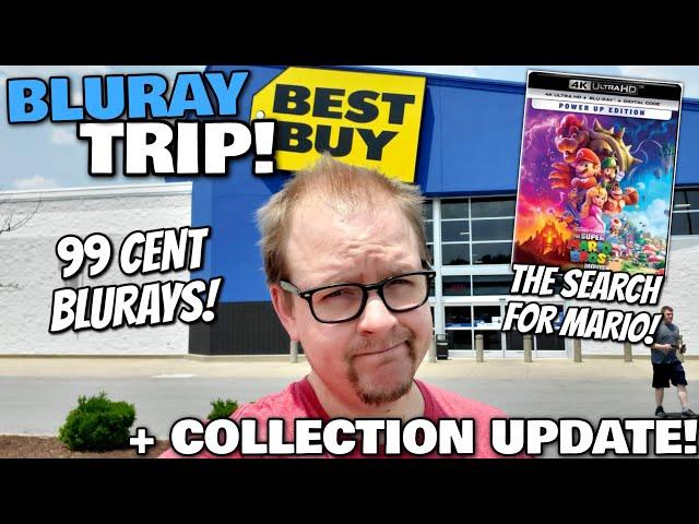 Bluray Trip + Collection UPDATE! - The Search For MARIO And 99 CENT BLURAYS!