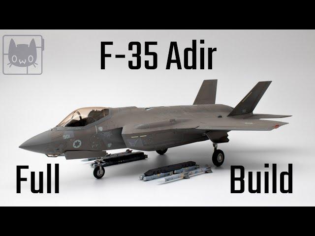 Lightning  over desert! F-35 Adir. Full build.