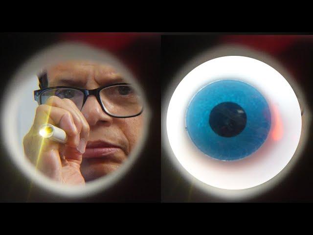 ASMR Neurologist Eye Exam Roleplay  Very Tingly Vision Test