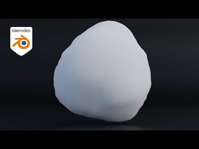 Create Realistic Snow In Blender | Blender Tutorial