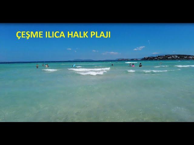 ılıca plajı çeşme izmir best of beachs Turkey walking tour Wanderung visite à pied 2021